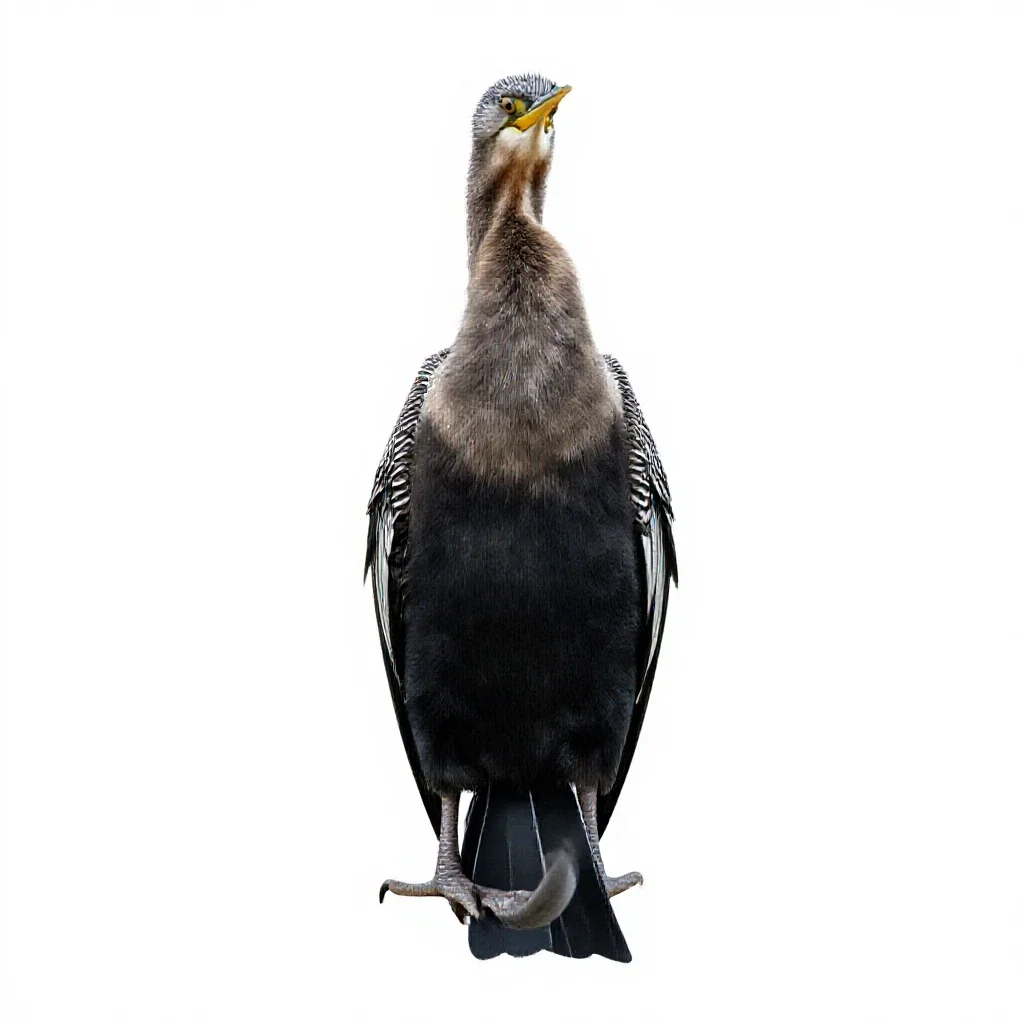 Snakebird isolated on a white background