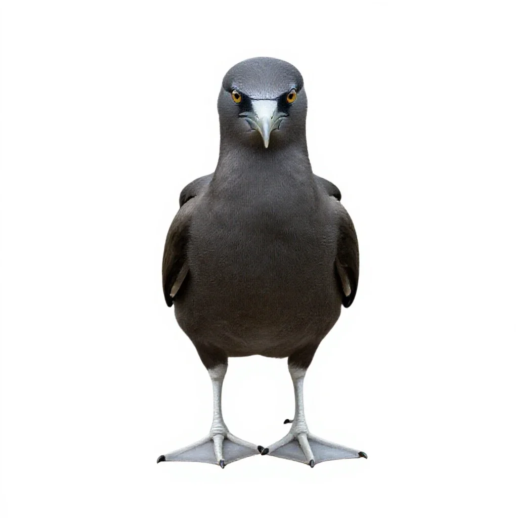 Tropic bird isolated on a white background