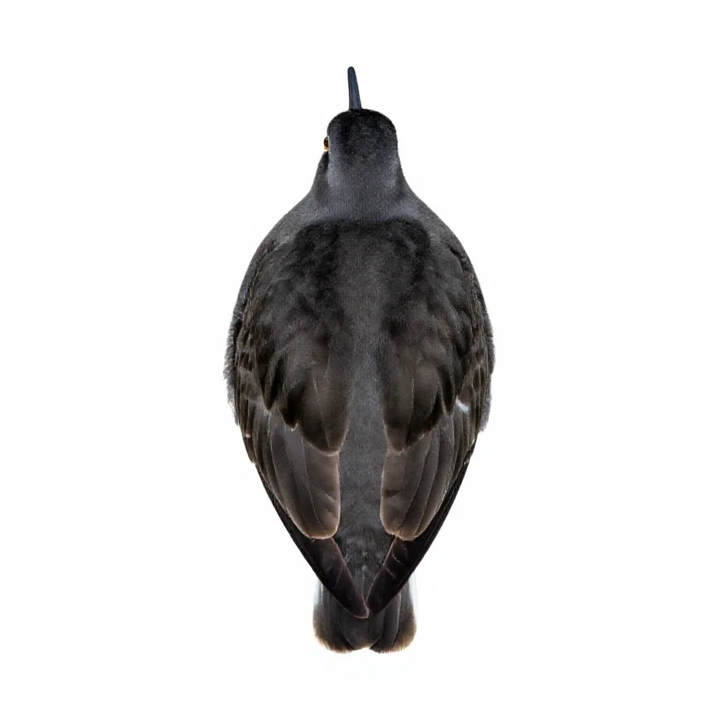 Willet isolated on a white background