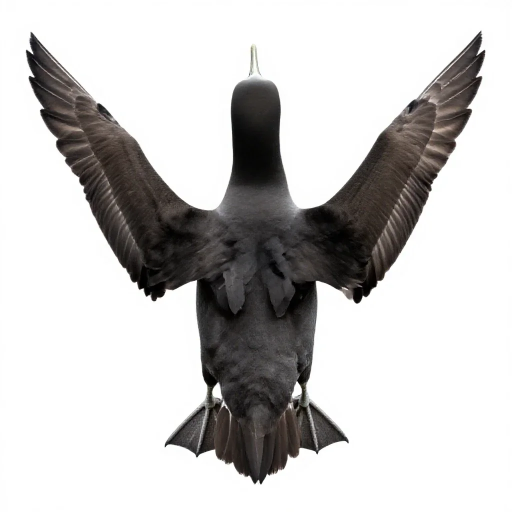 Albatross isolated on a white background