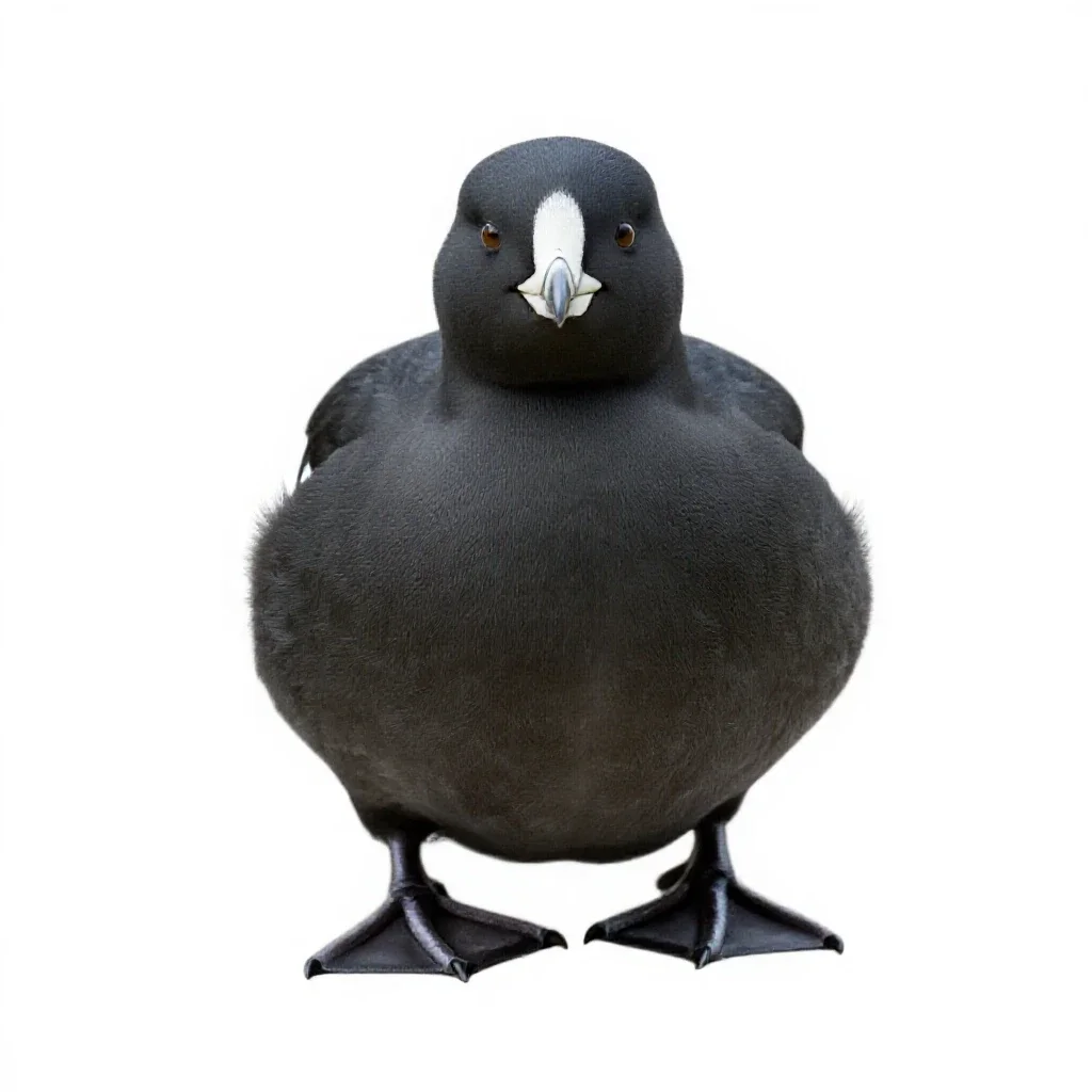 Auk isolated on a white background