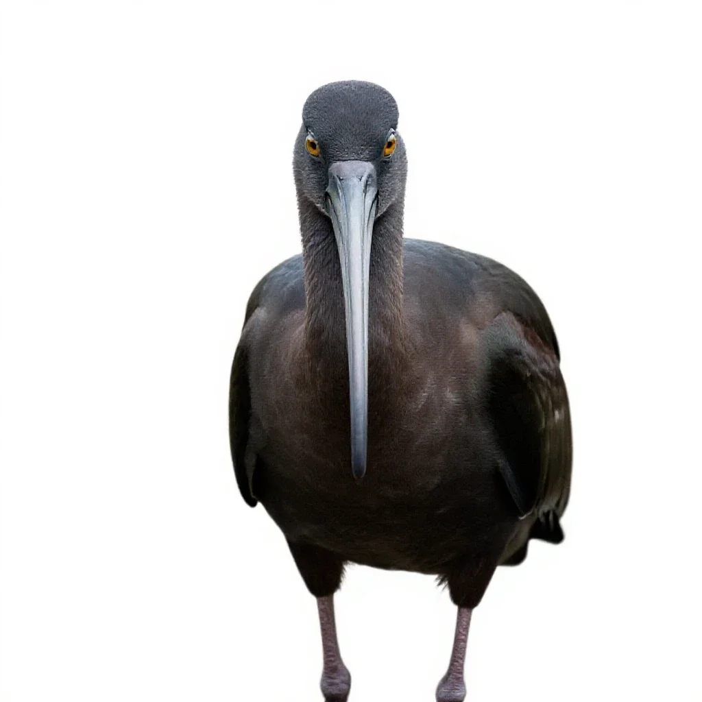 Ibis isolated on a white background
