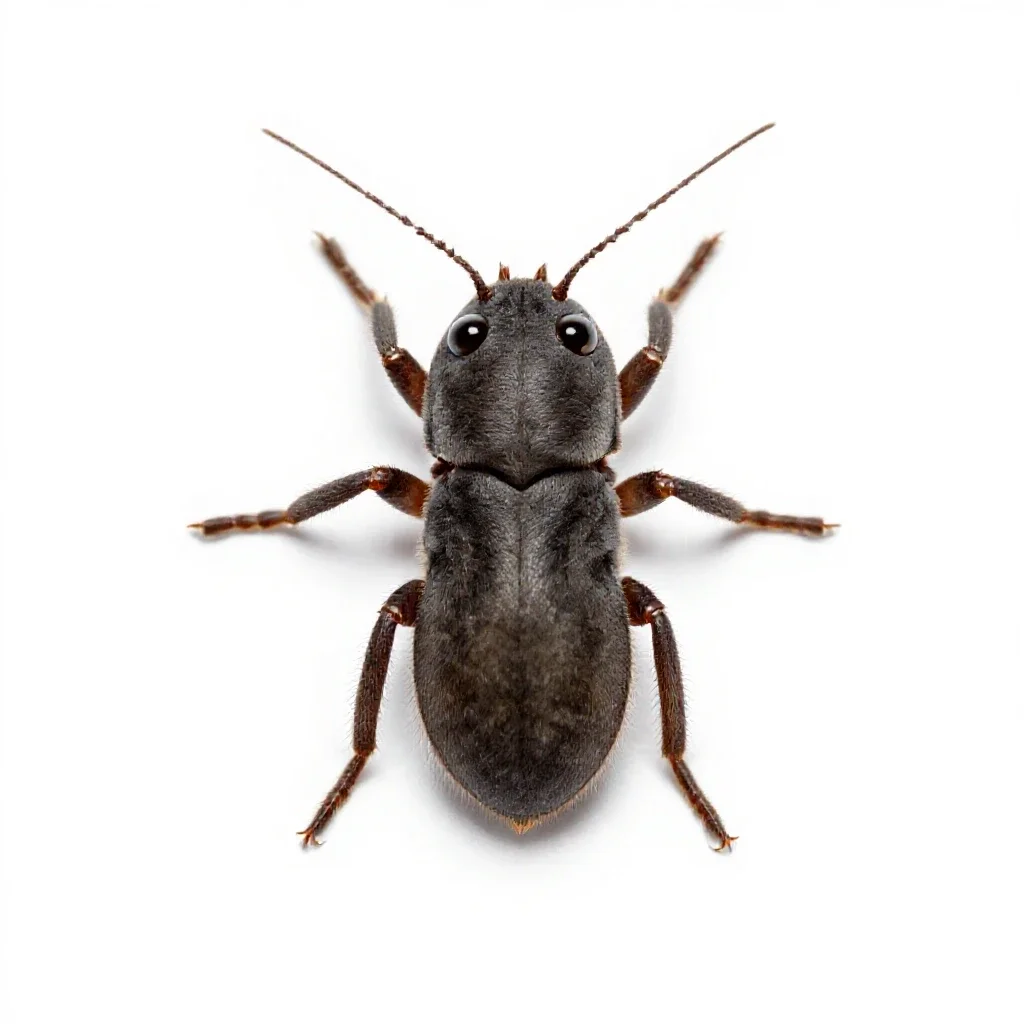 Chigoe isolated on a white background