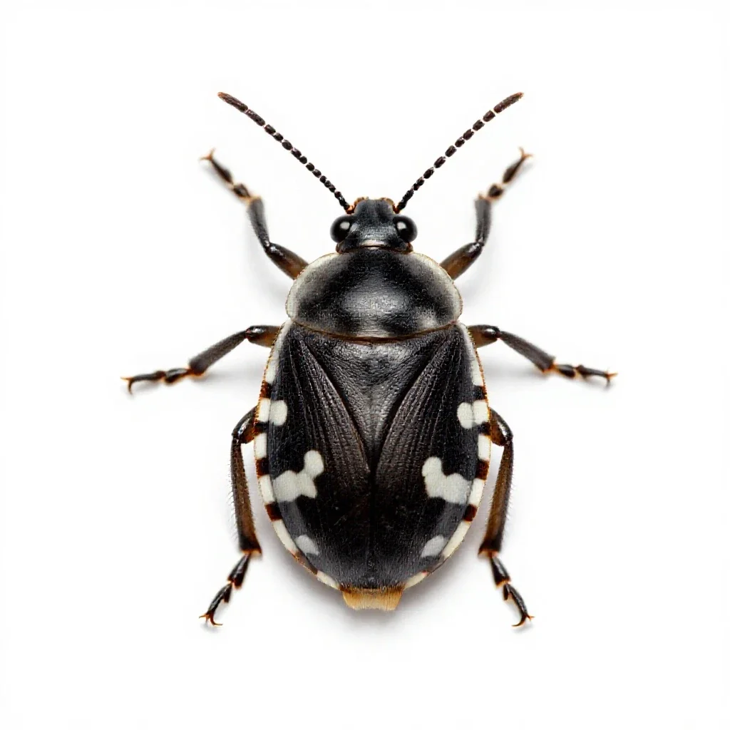 Chinch bug isolated on a white background