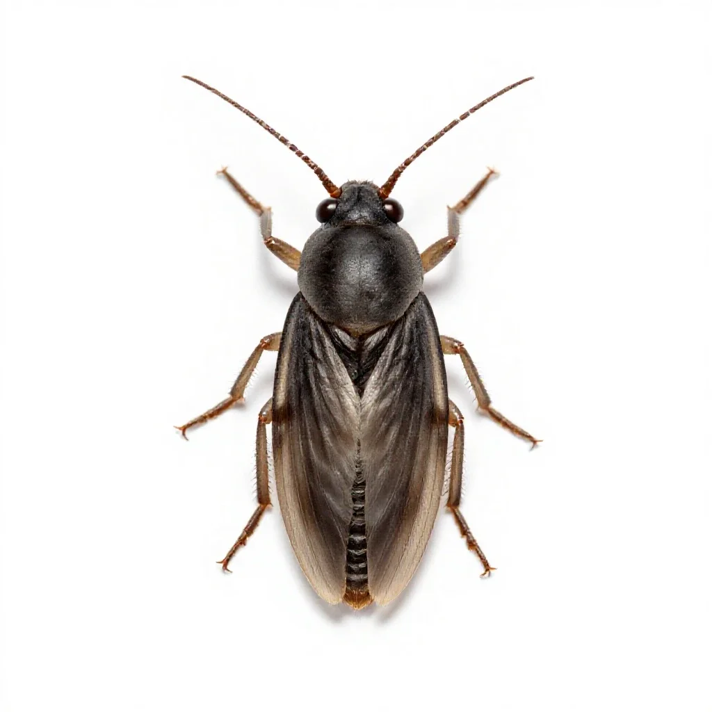 Common louse isolated on a white background