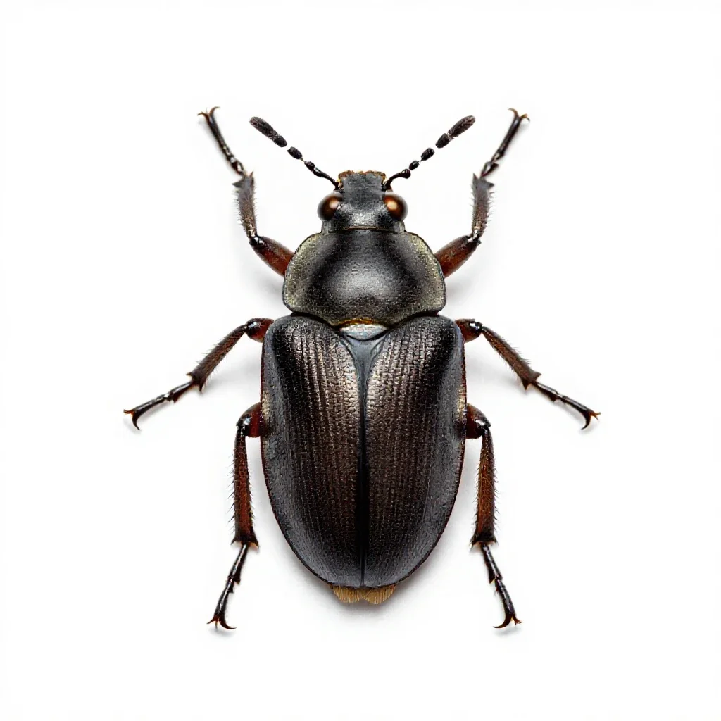 Coreid bug isolated on a white background