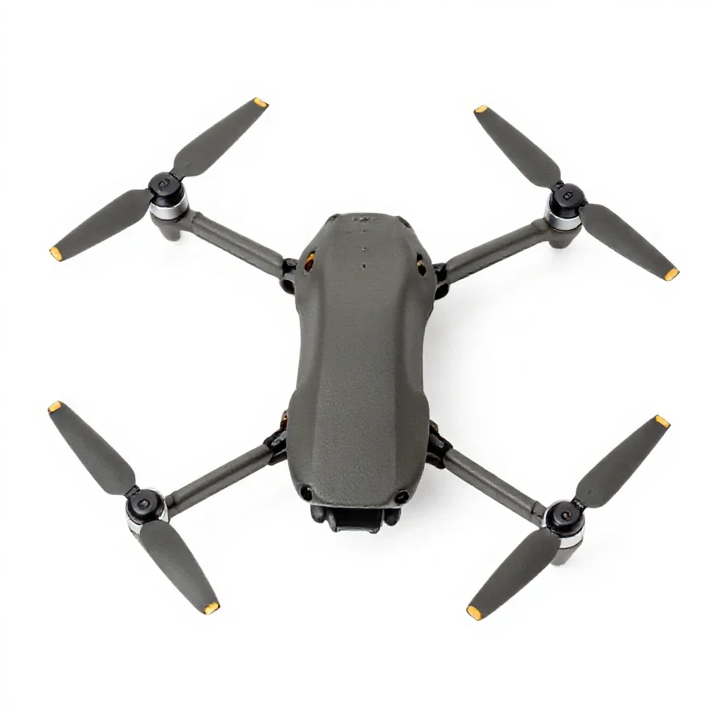 Drone isolated on a white background
