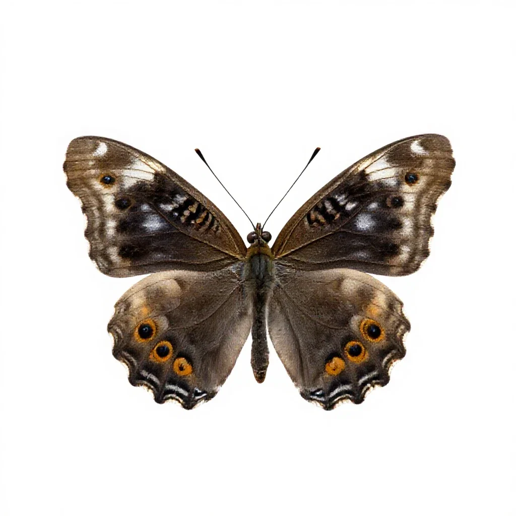 Fritillary isolated on a white background