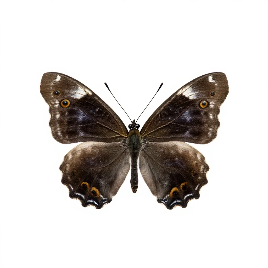 Hairstreak isolated on a white background