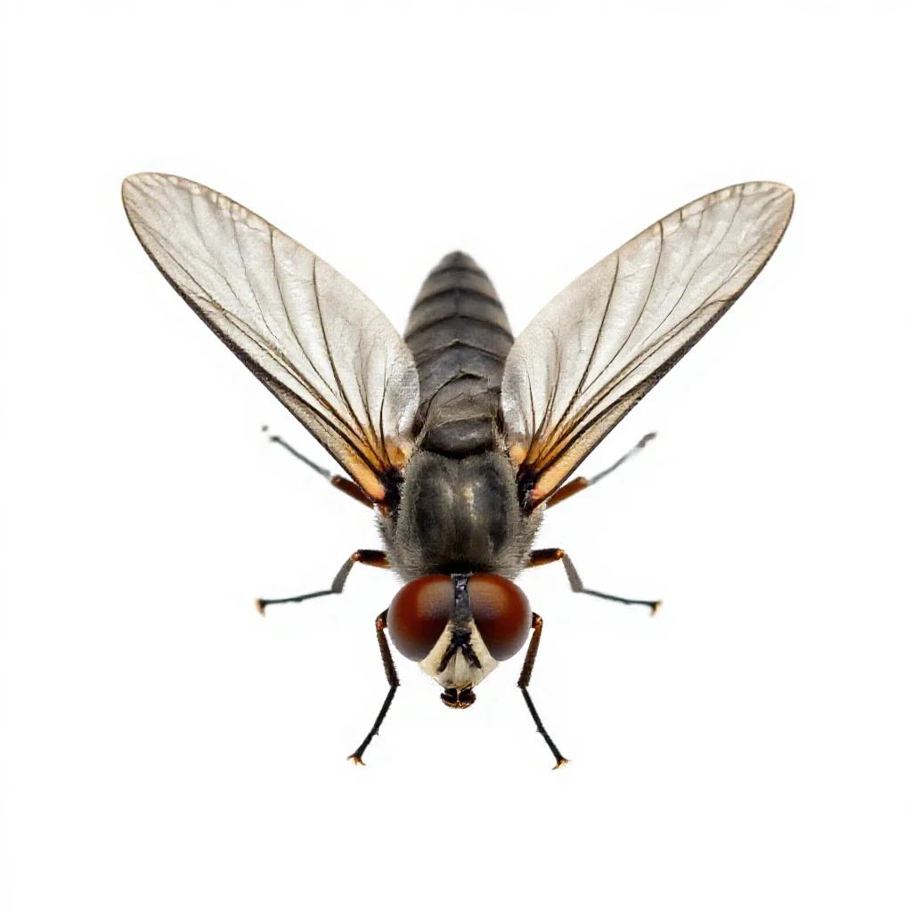 Horsefly isolated on a white background