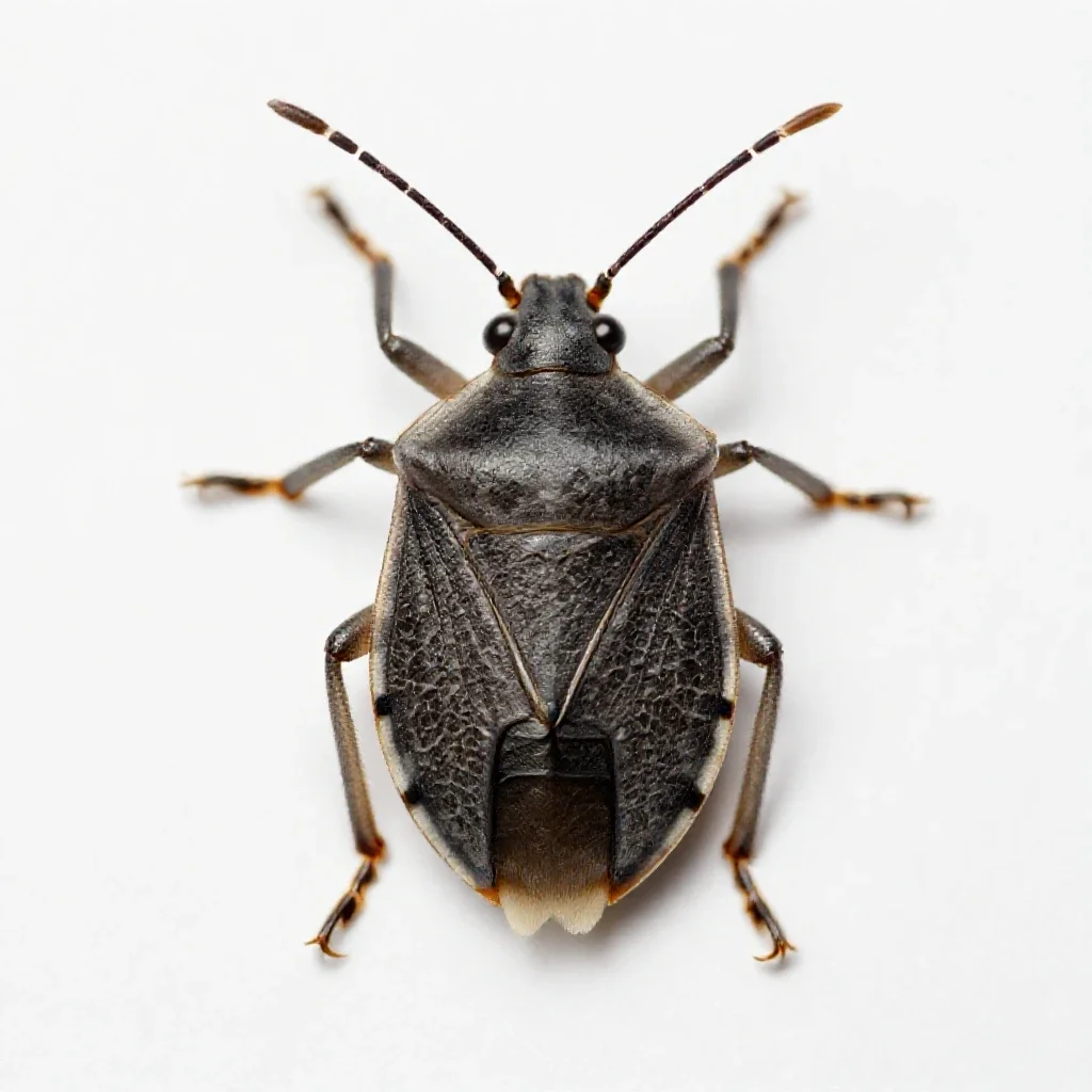 Lace bug isolated on a white background