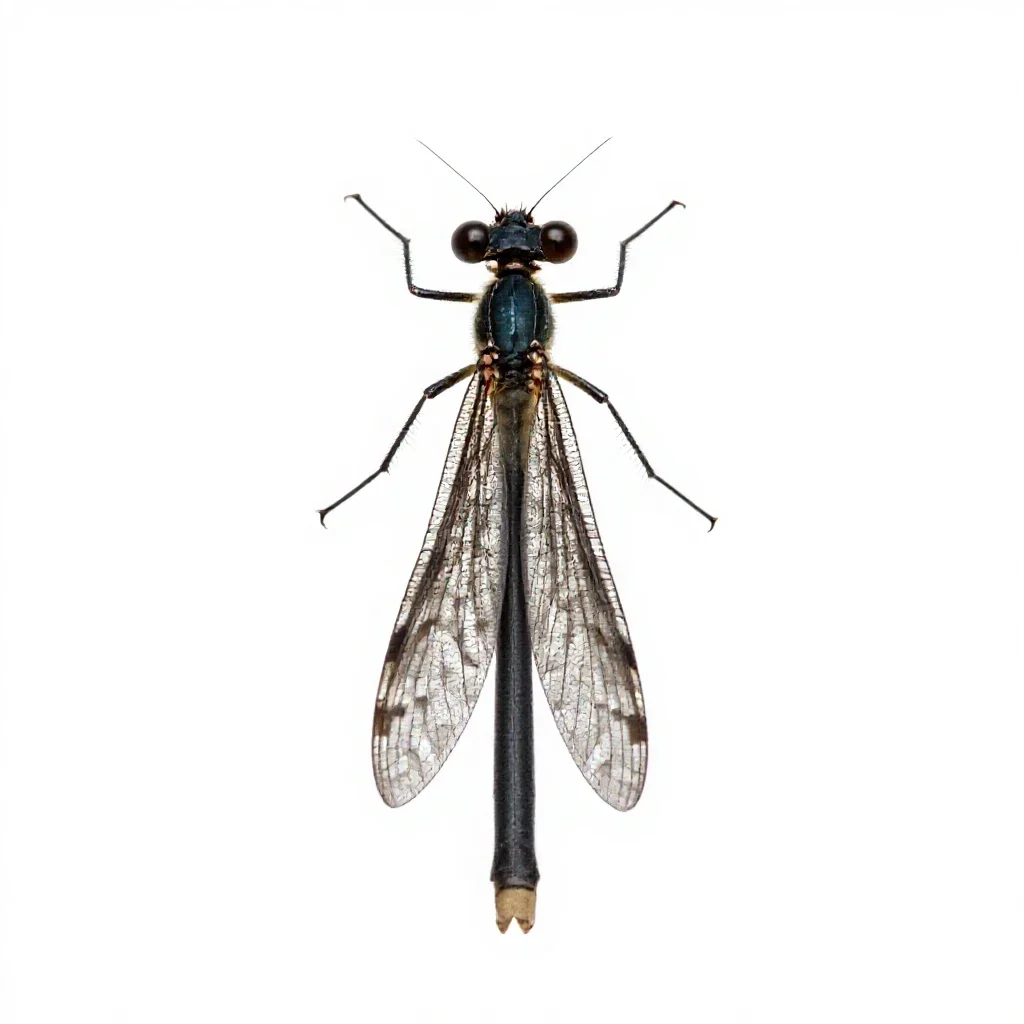 Lacewing isolated on a white background