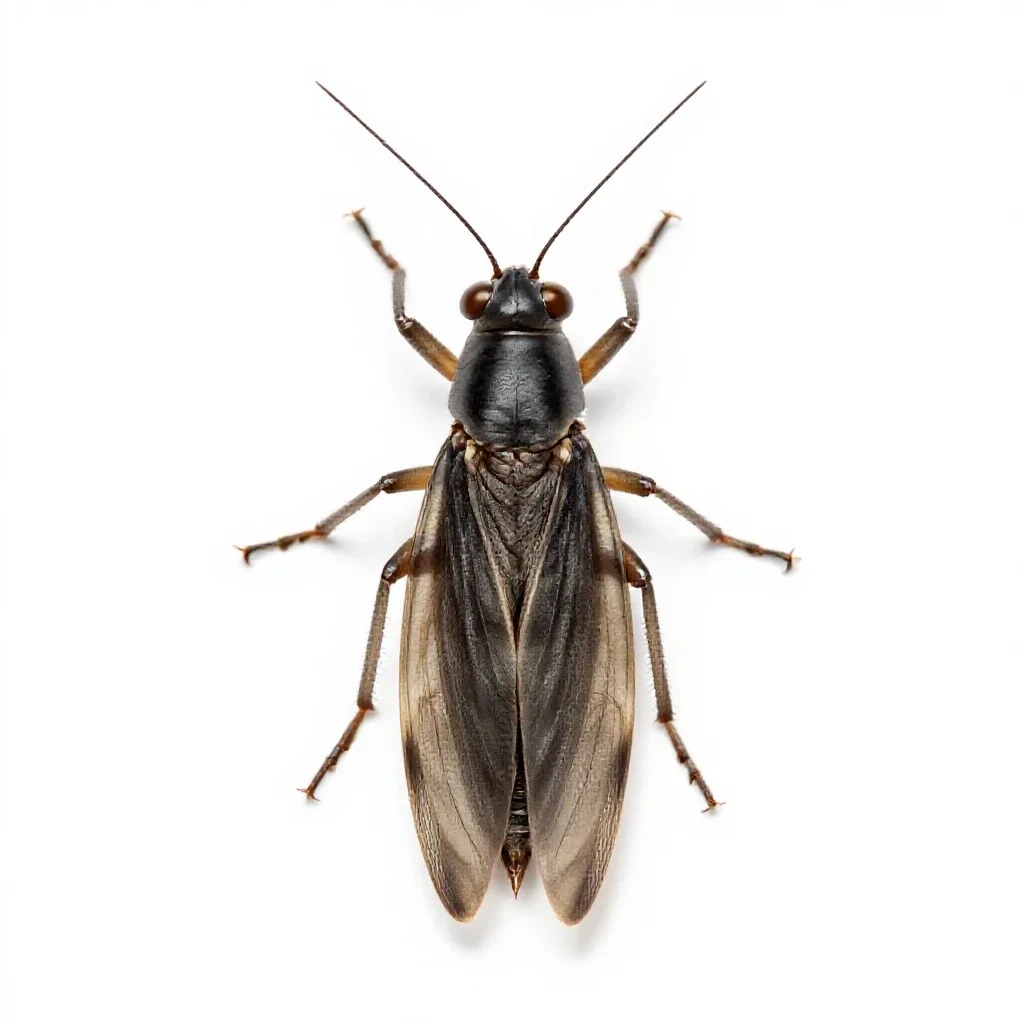 Lantern fly isolated on a white background