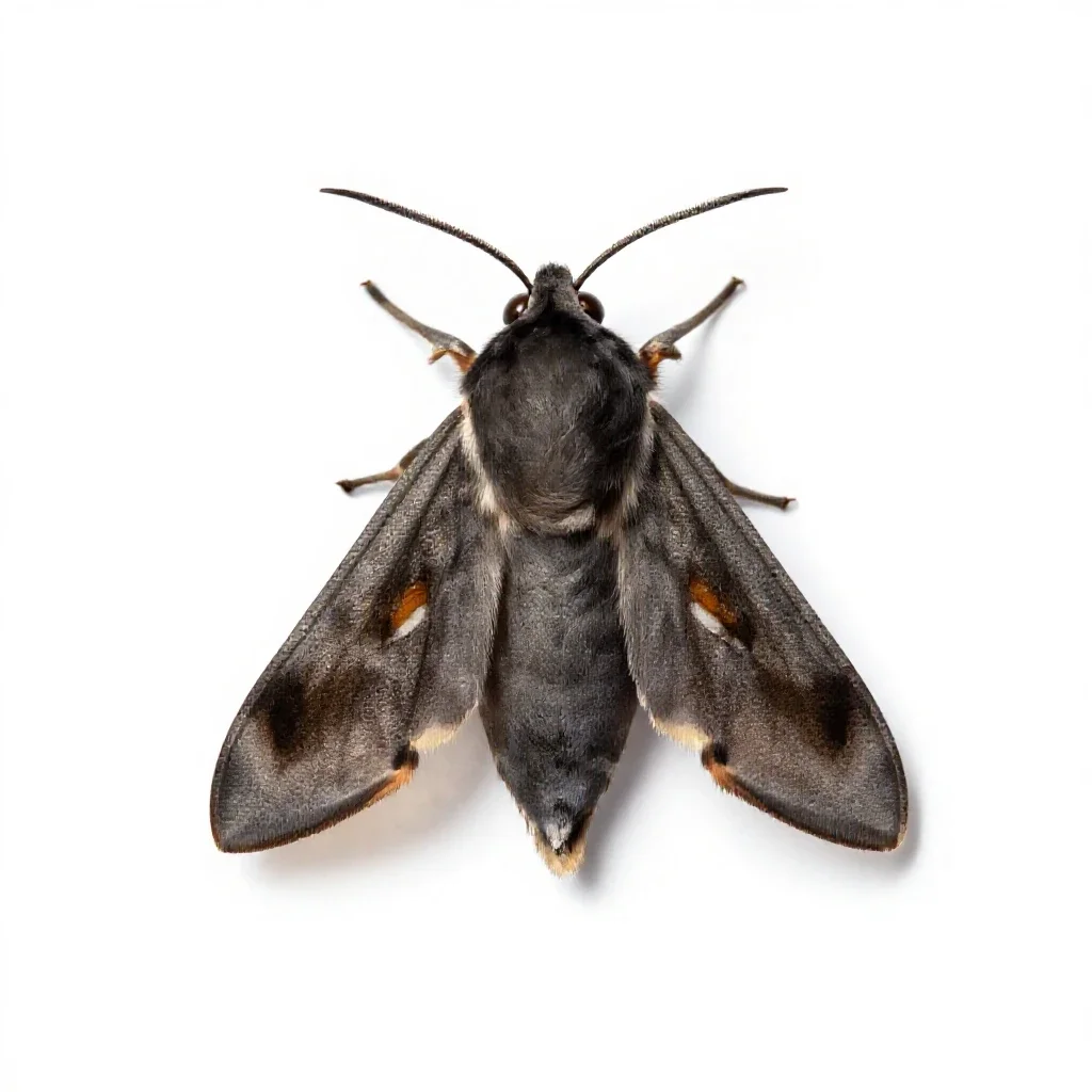 Lappet isolated on a white background