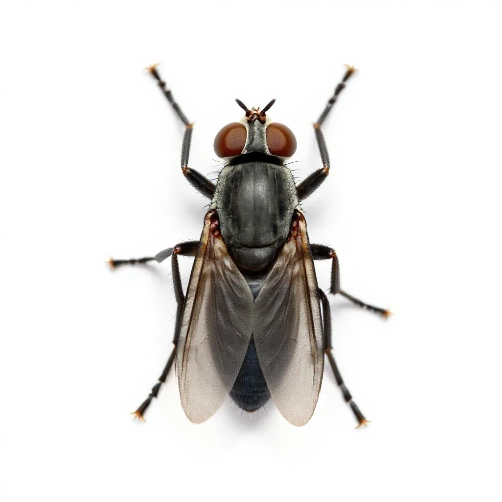 Louse fly isolated on a white background