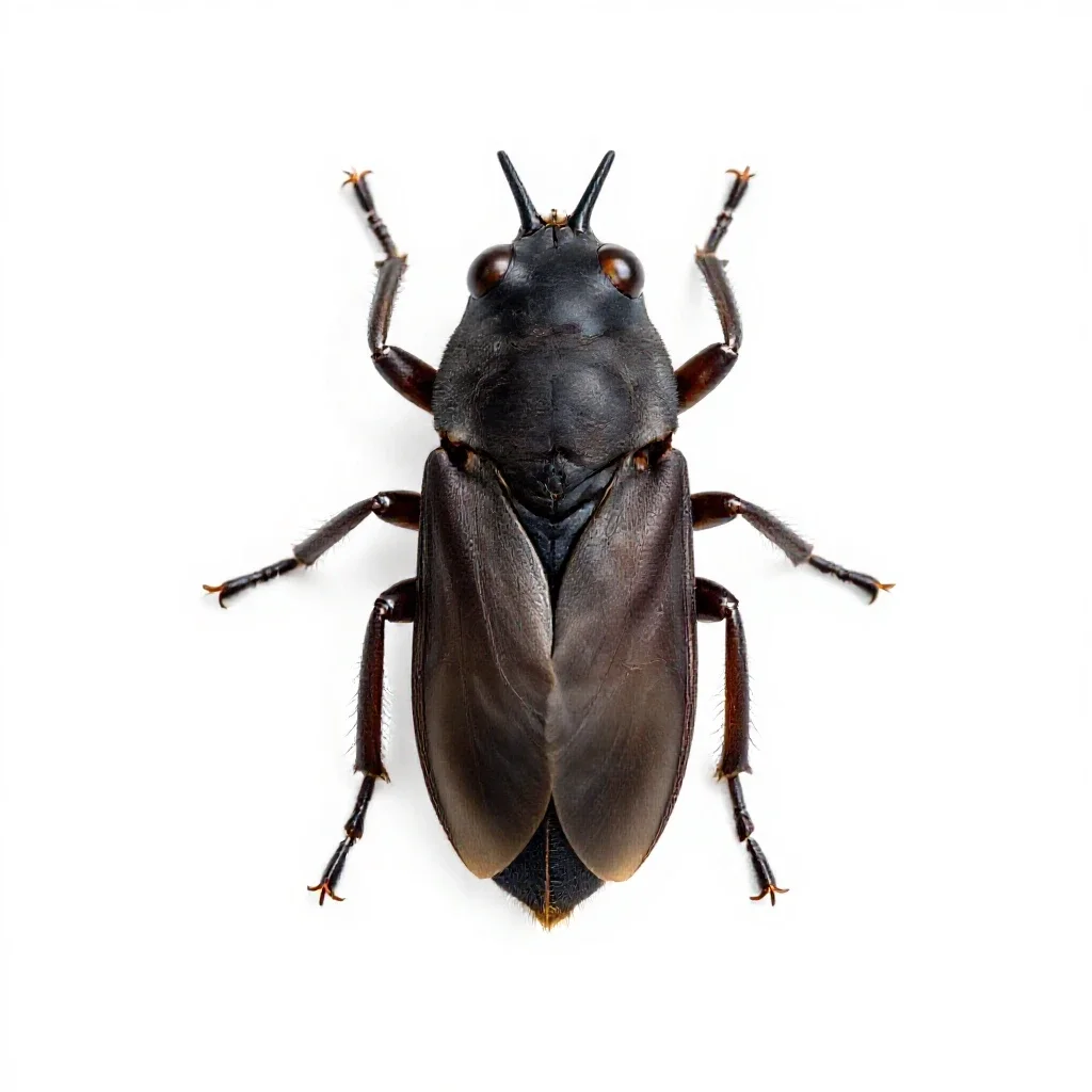 Lygus bug isolated on a white background