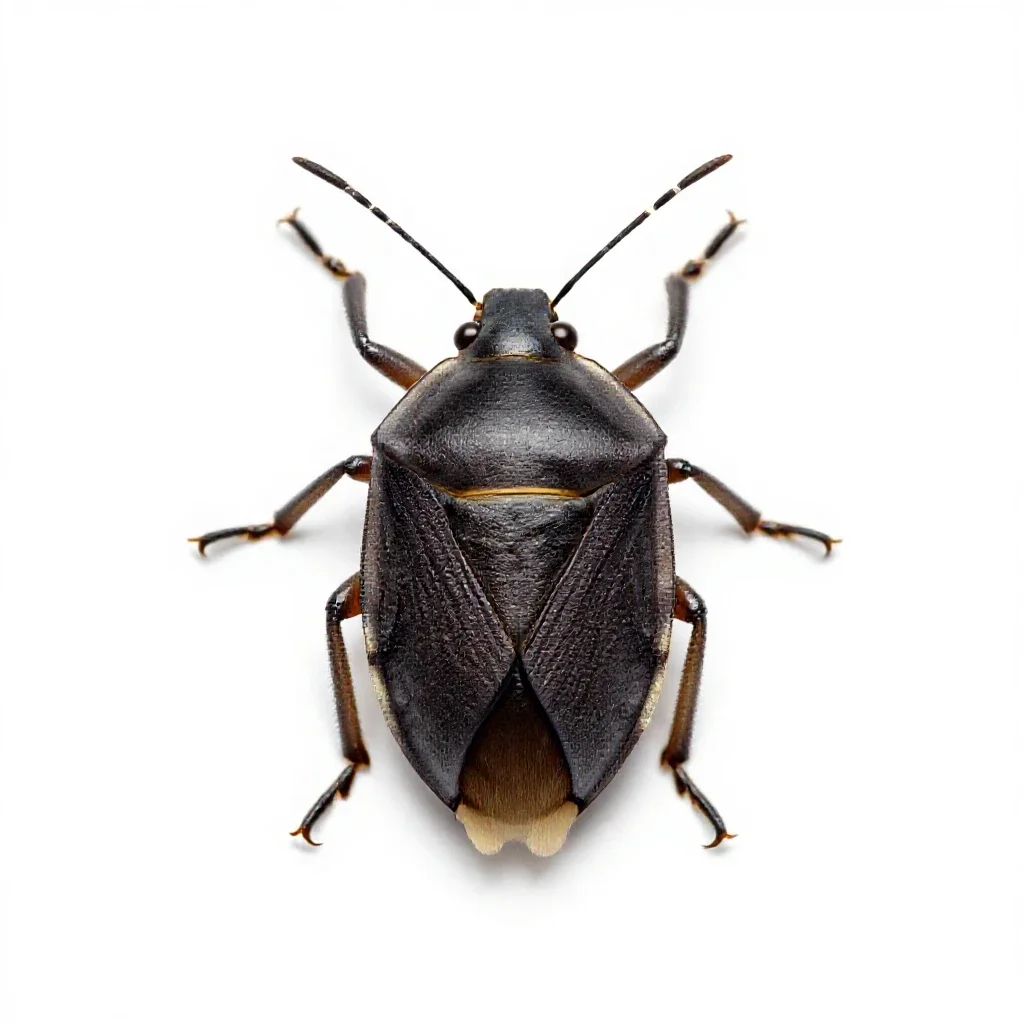 Mirid bug isolated on a white background