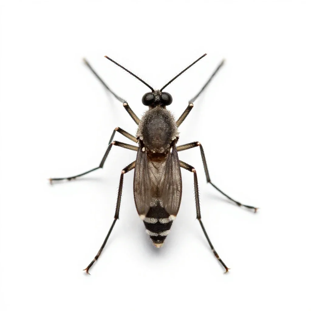 Mosquito isolated on a white background