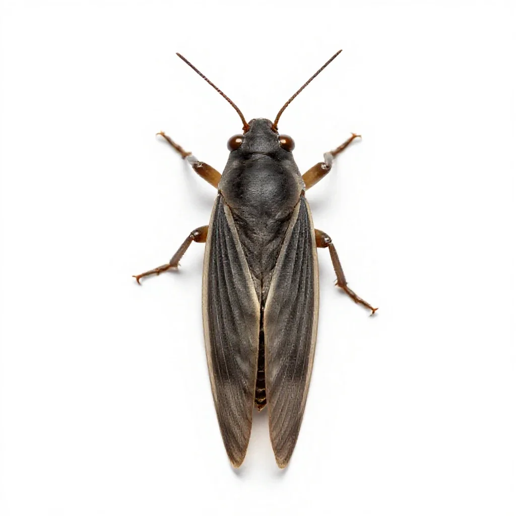 Plant hopper isolated on a white background