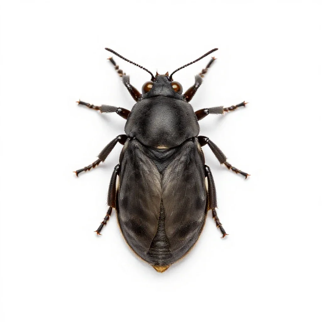 Pupa isolated on a white background
