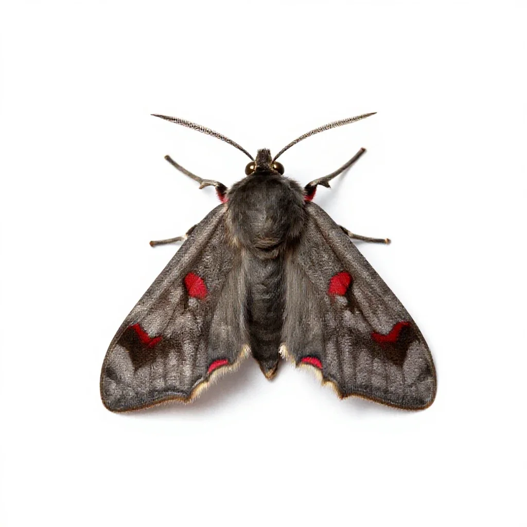 Red underwing isolated on a white background