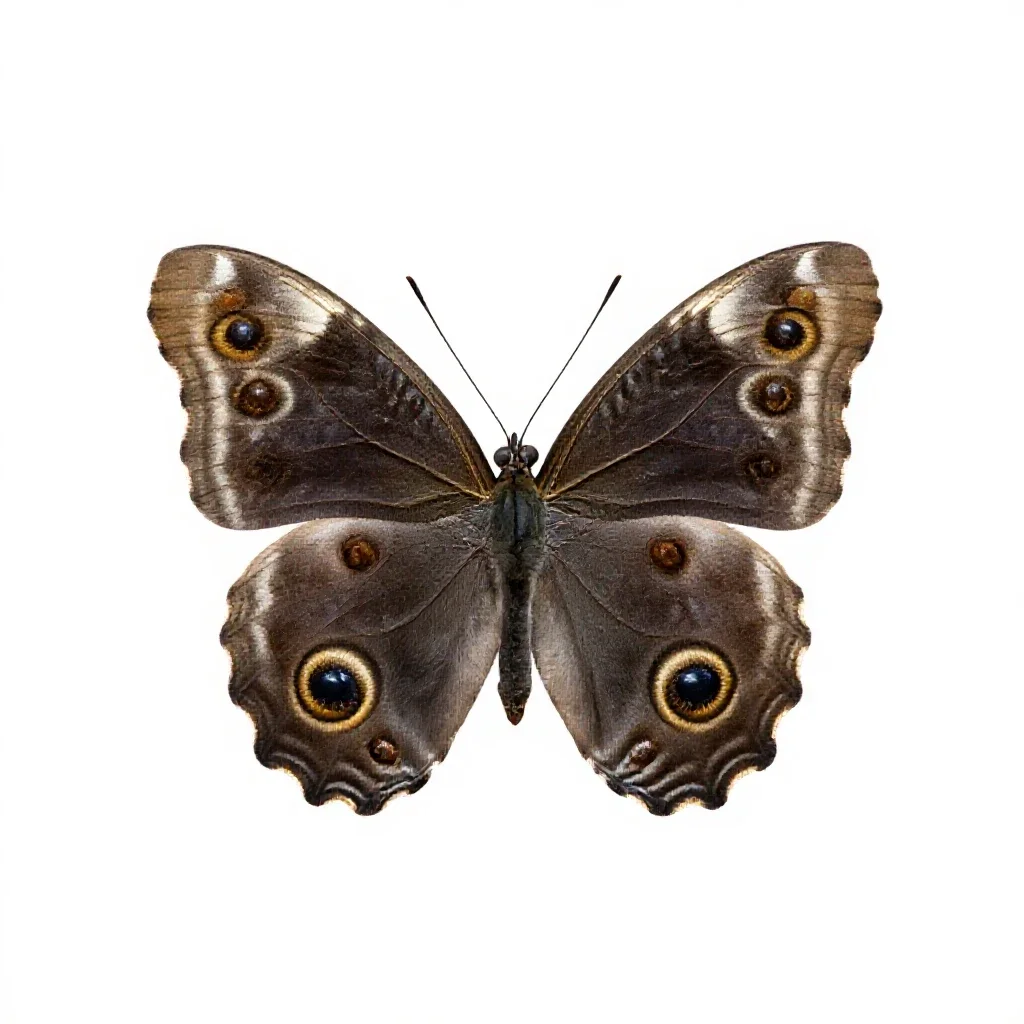 Ringlet isolated on a white background