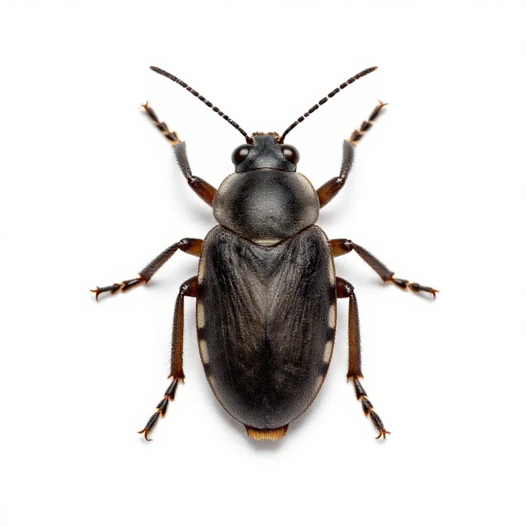 Scale insect isolated on a white background