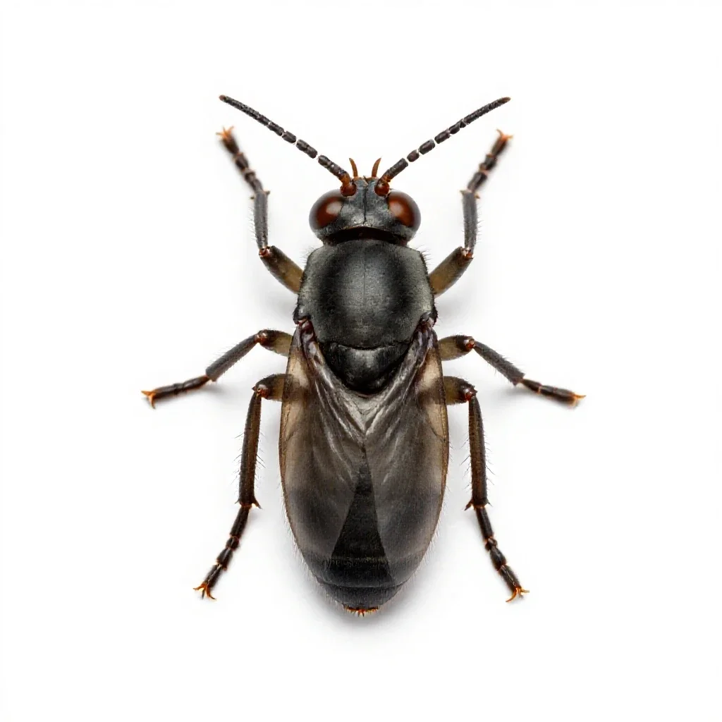 Sheep botfly isolated on a white background