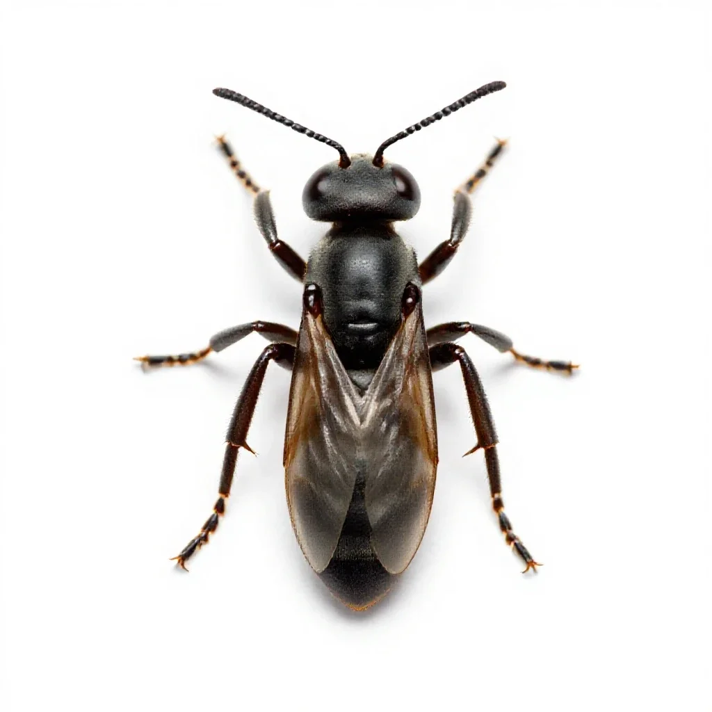 Social insect isolated on a white background