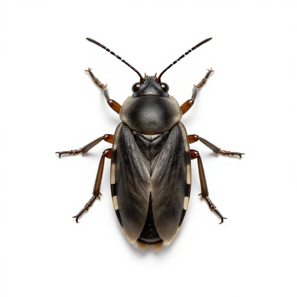 Spittle insect isolated on a white background