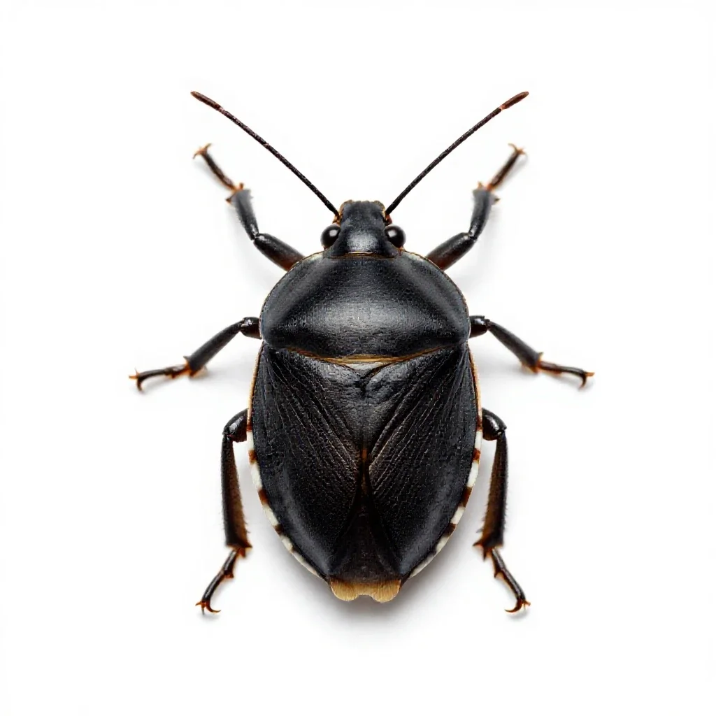 Squash bug isolated on a white background