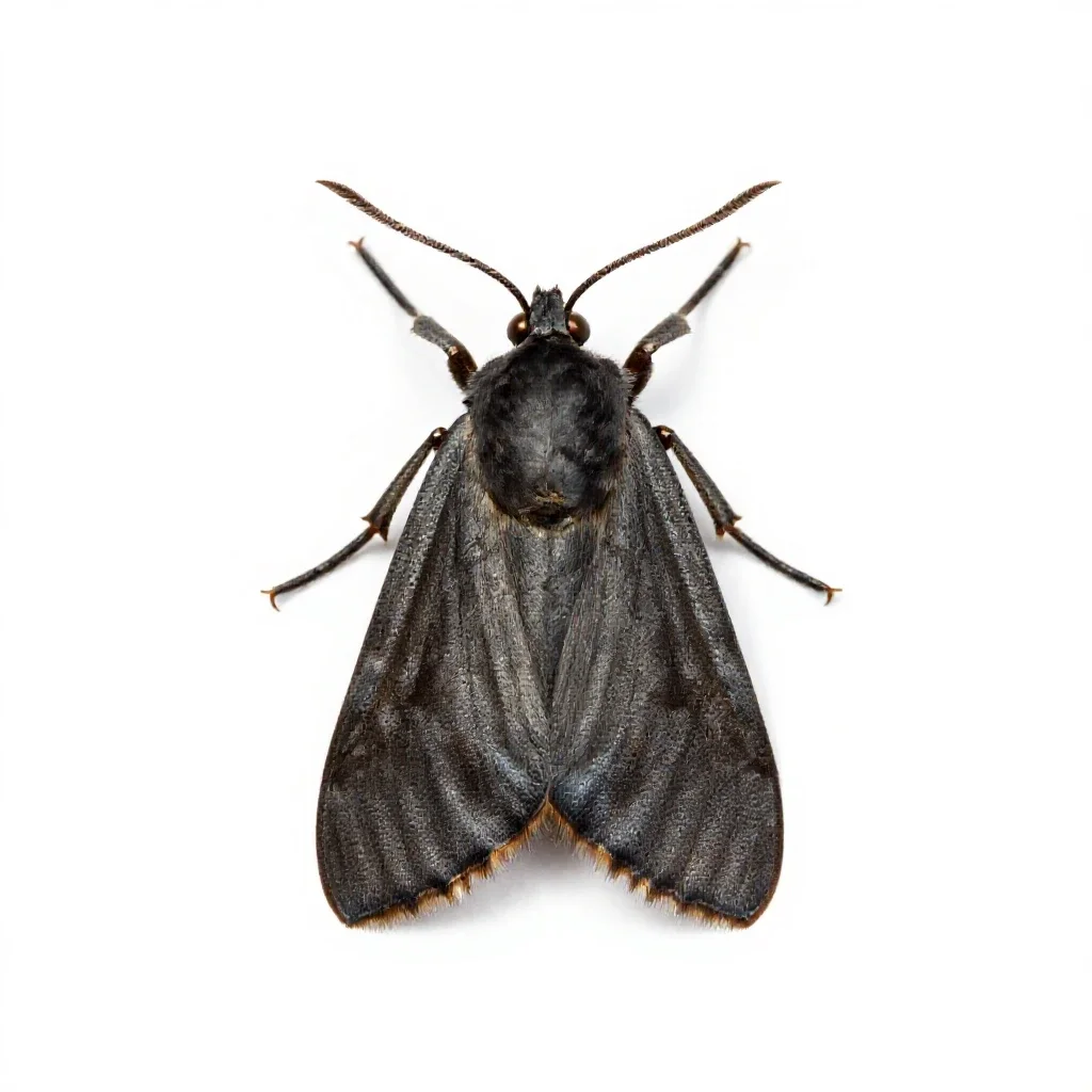 Tortricid isolated on a white background