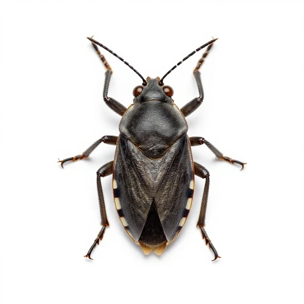 True bug isolated on a white background
