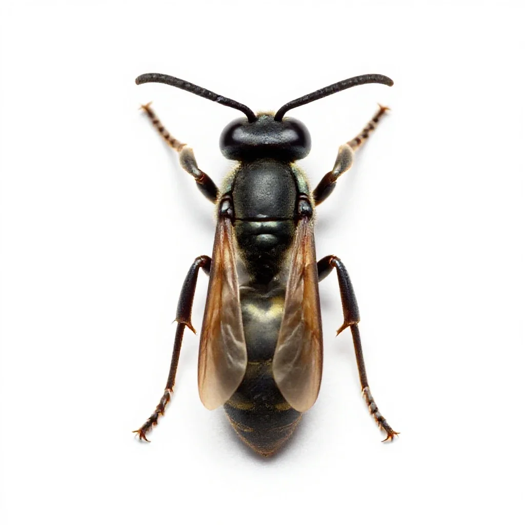 Vespid isolated on a white background