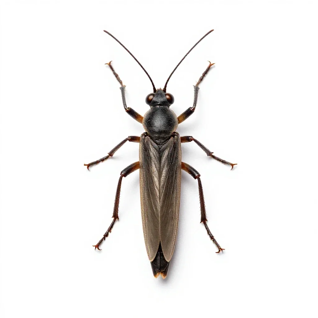 Walking stick isolated on a white background