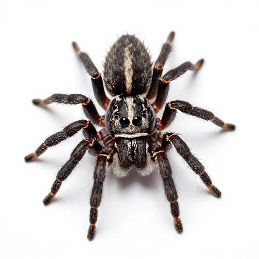 Web spinner isolated on a white background
