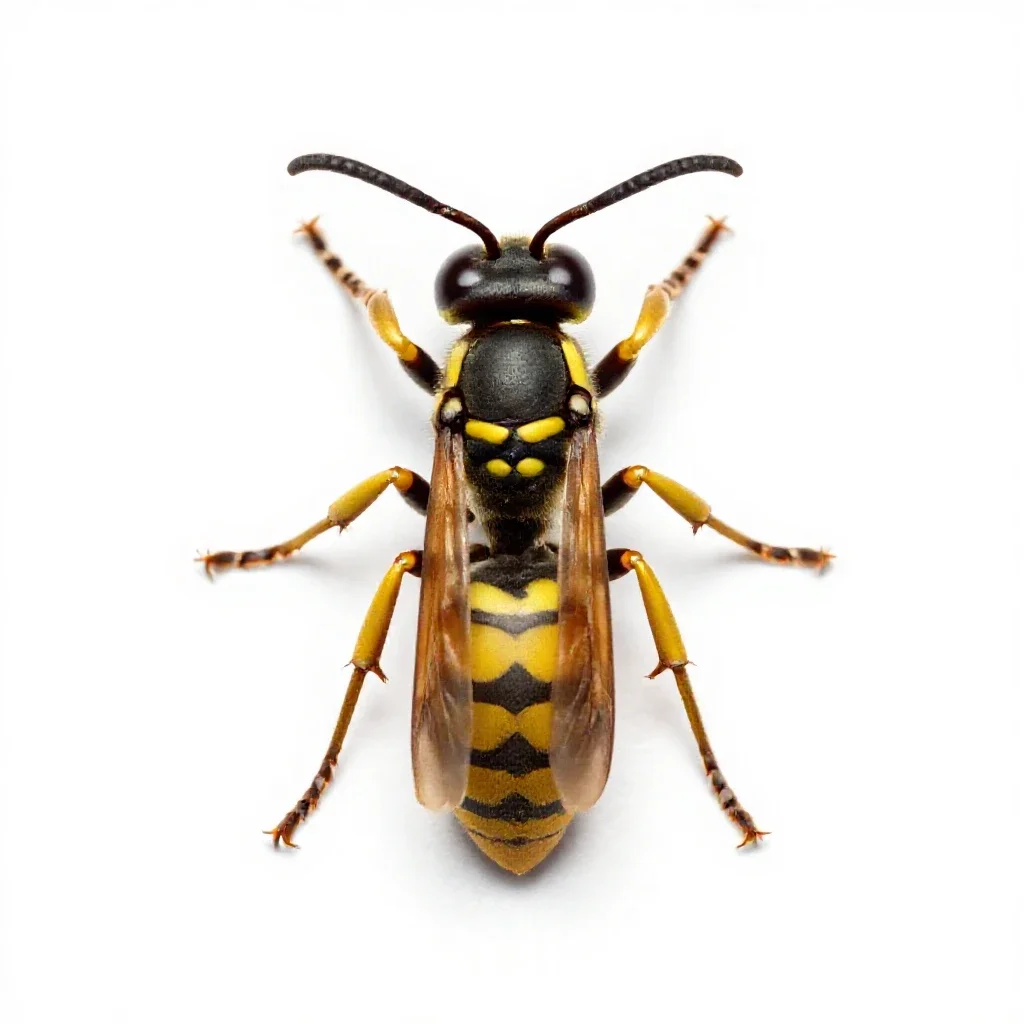 Yellow jacket isolated on a white background