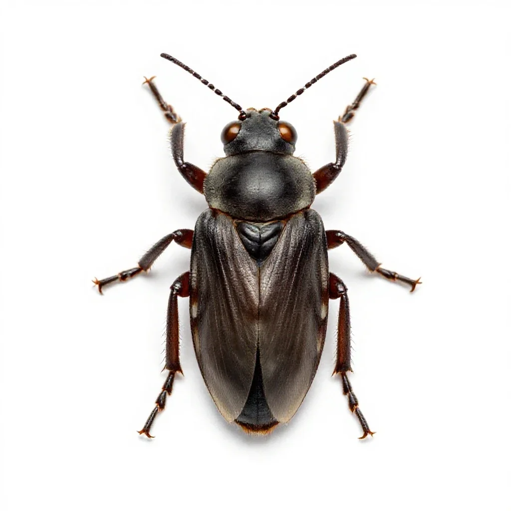 Adelgid isolated on a white background