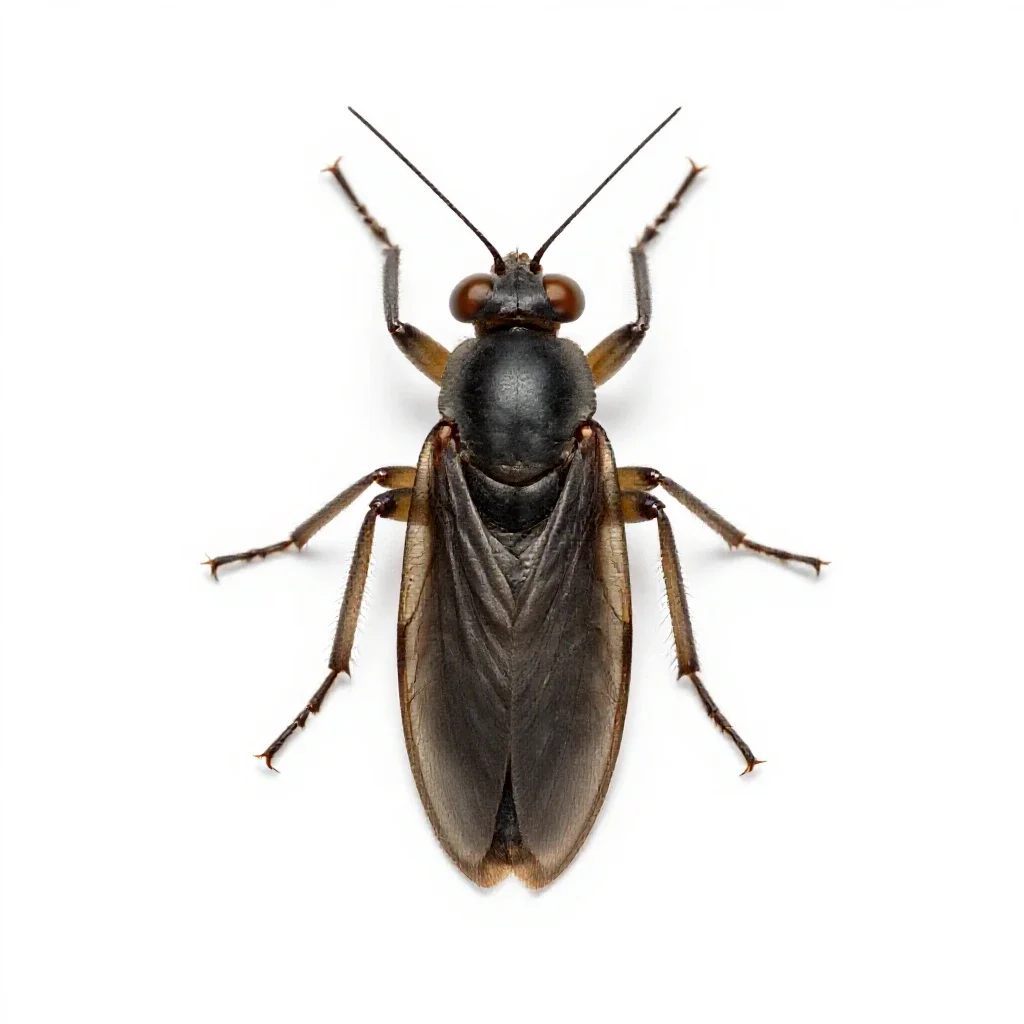 Alderfly isolated on a white background