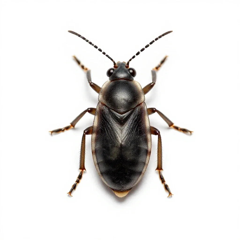 Aphid isolated on a white background