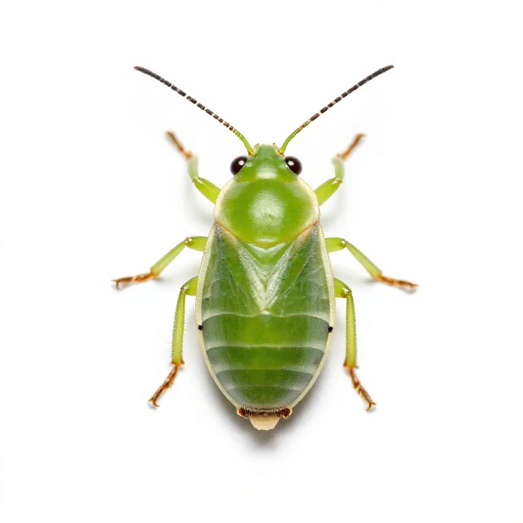 Apple aphid isolated on a white background