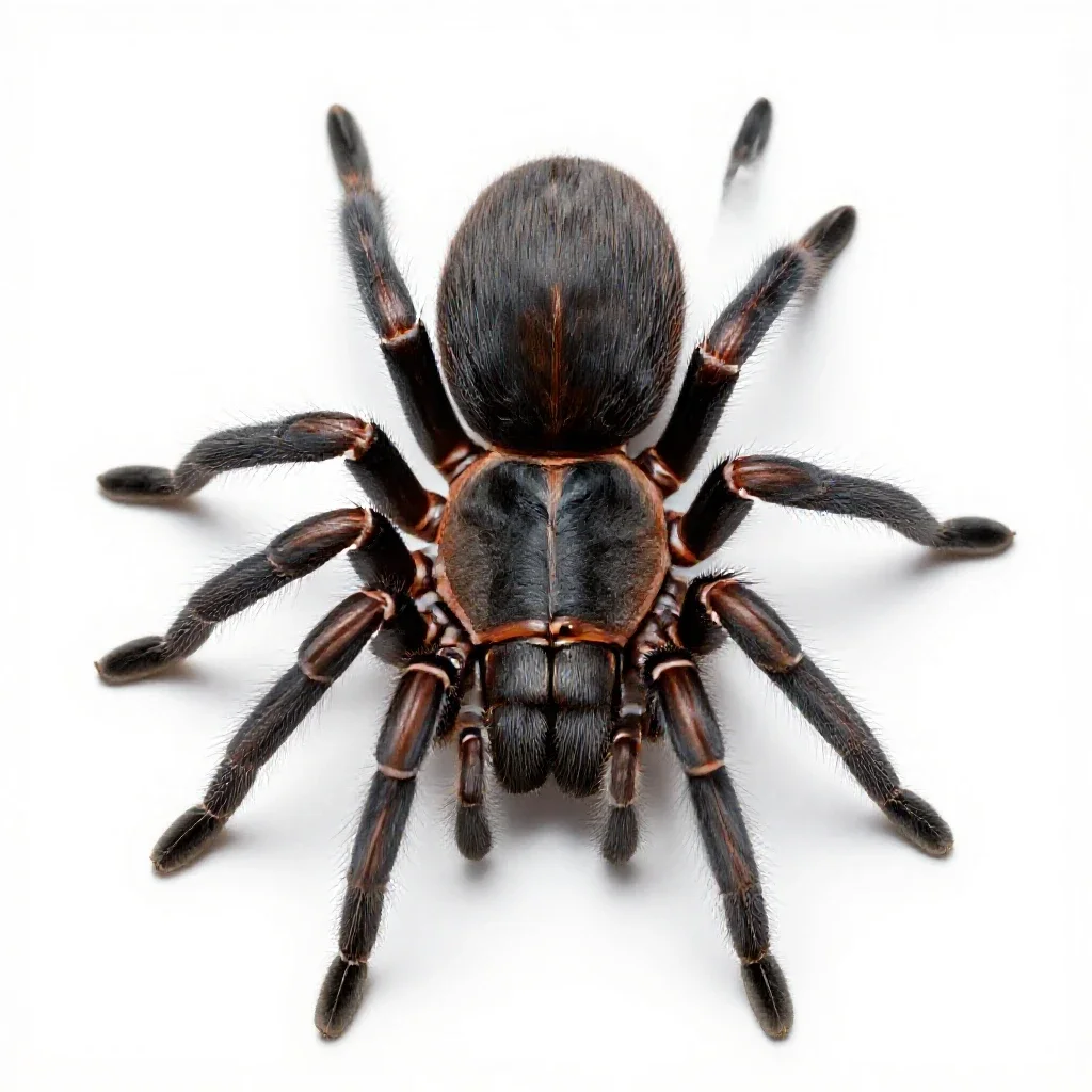 Arachnid isolated on a white background