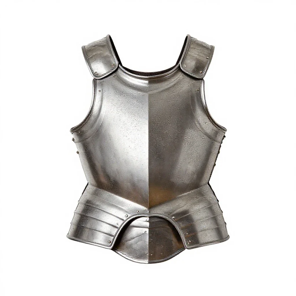 Breastplate isolated on a white background