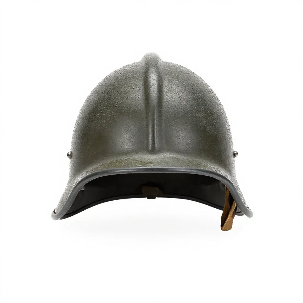 Pickelhaube isolated on a white background