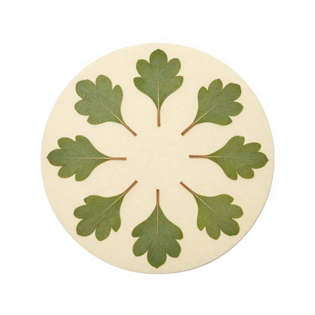 Roundel isolated on a white background