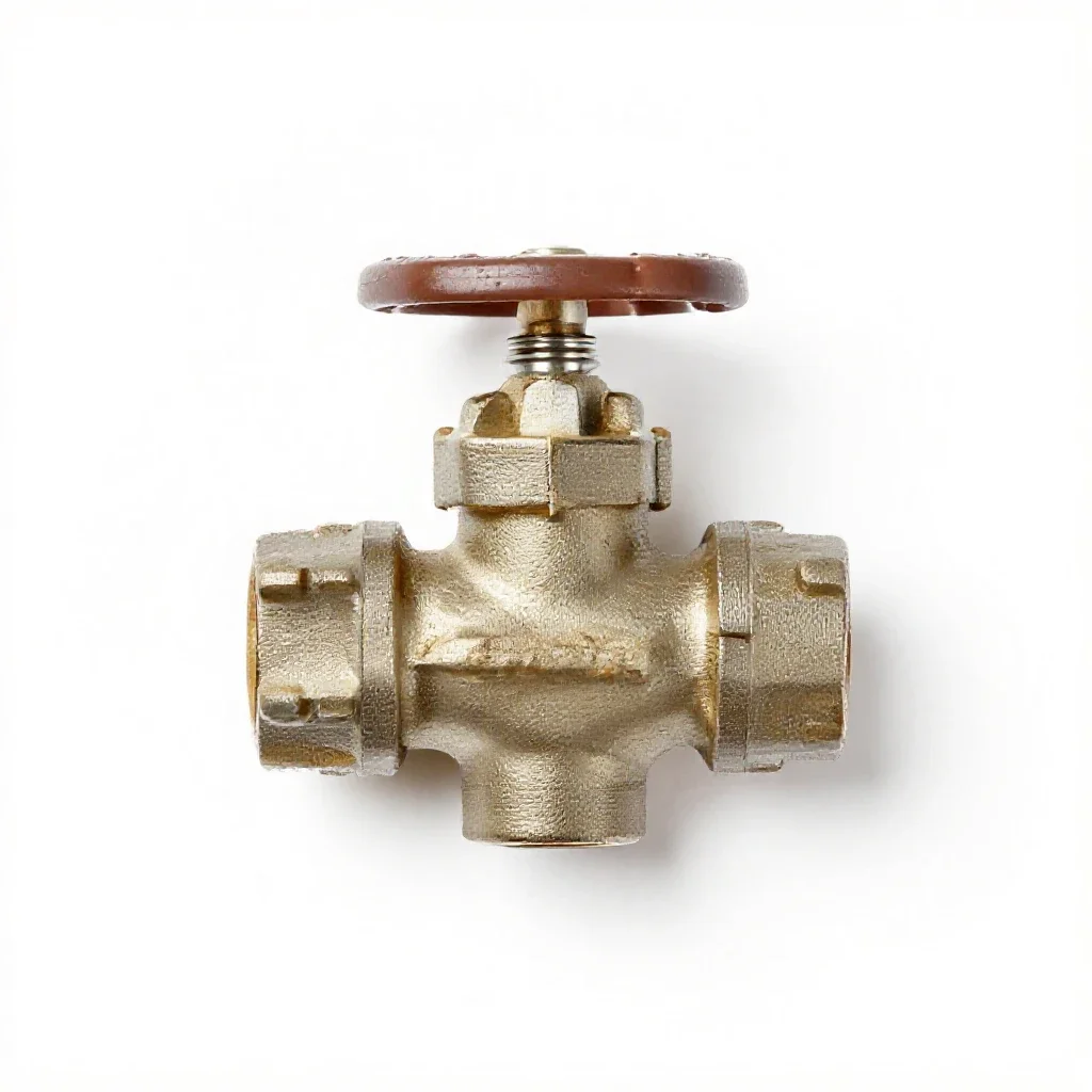 Valve isolated on a white background