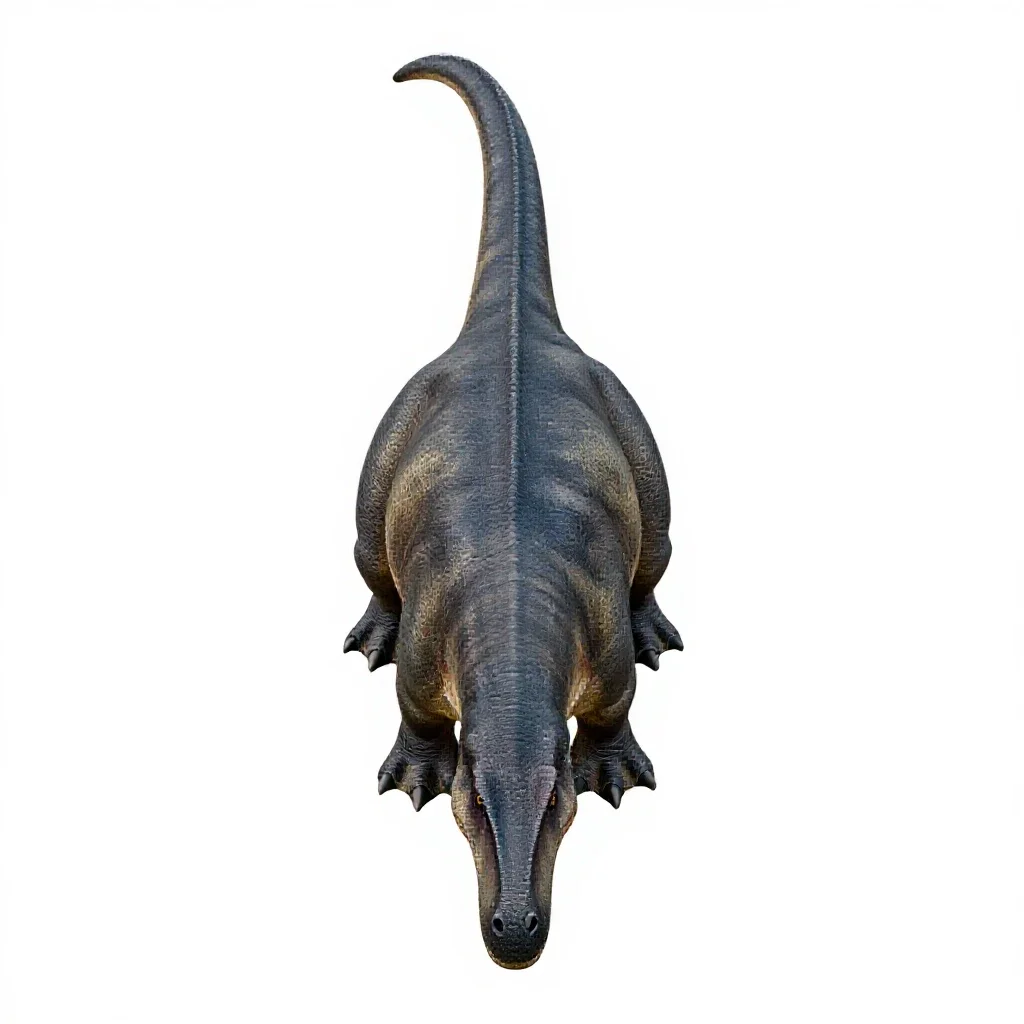 Barosaur isolated on a white background