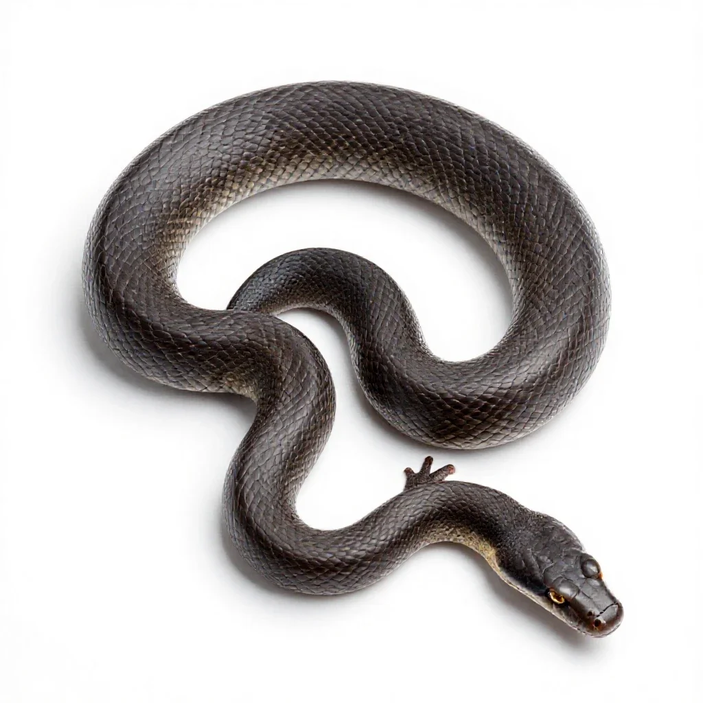 Boa isolated on a white background