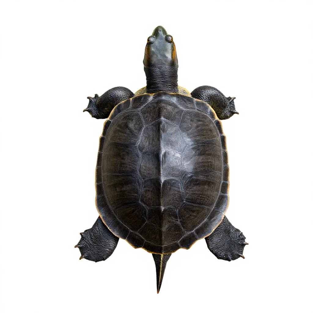 Cooter isolated on a white background