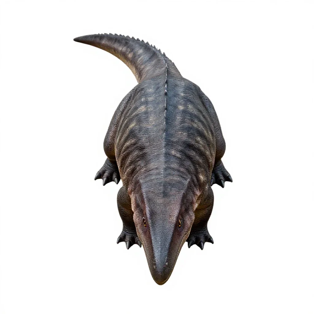 Dicynodont isolated on a white background